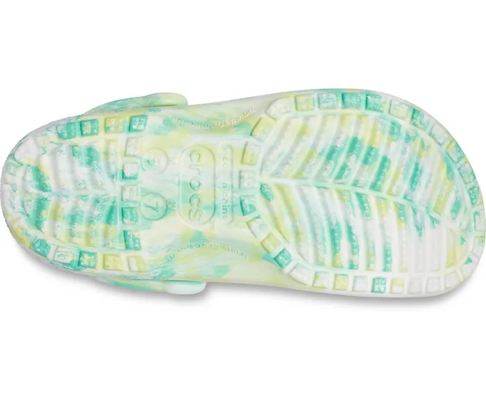 Crocs Classic Marbled Clog Pistachio Multi WomensMens Clogs