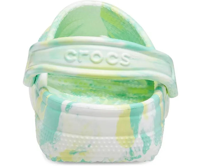 Crocs Classic Marbled Clog Pistachio Multi WomensMens Clogs