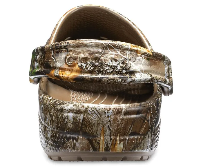 Crocs Classic Realtree Edge Clog Walnut WomensMens Clogs