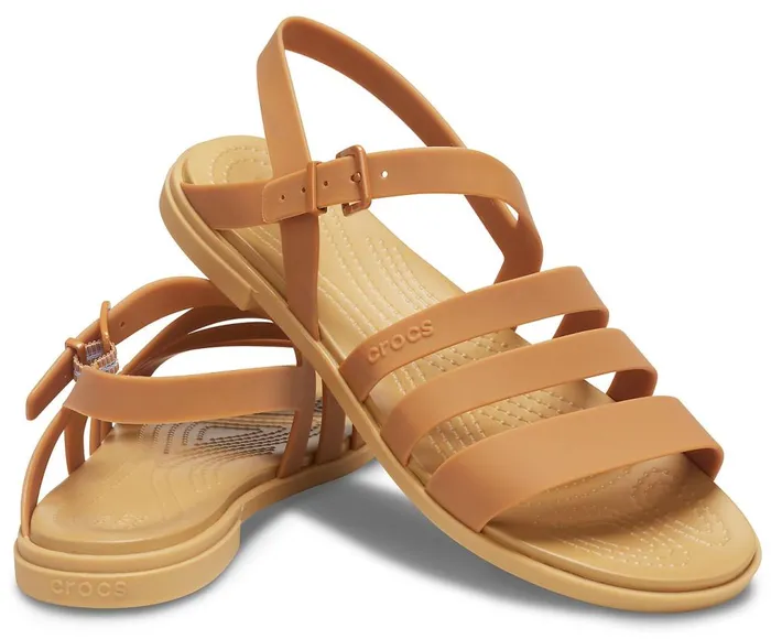 Crocs Crocs Tulum Sandal Dark Gold Womens Sandals