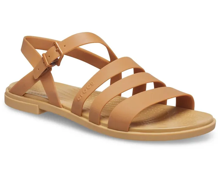 Crocs Crocs Tulum Sandal Dark Gold Womens Sandals