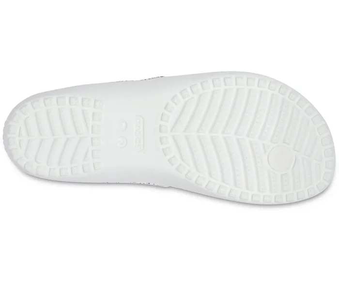 Crocs Kadee II Americana Paisley Flip White Multi Womens FlipFlops