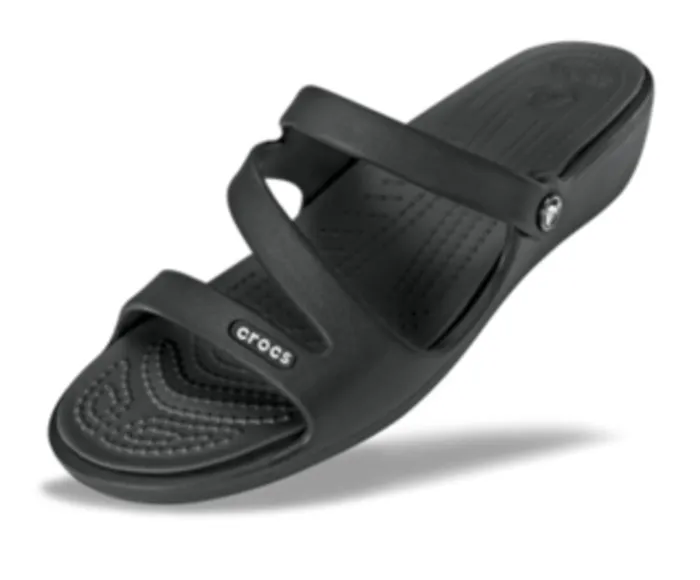 Crocs Patricia Sandal Black Black Womens Sandals