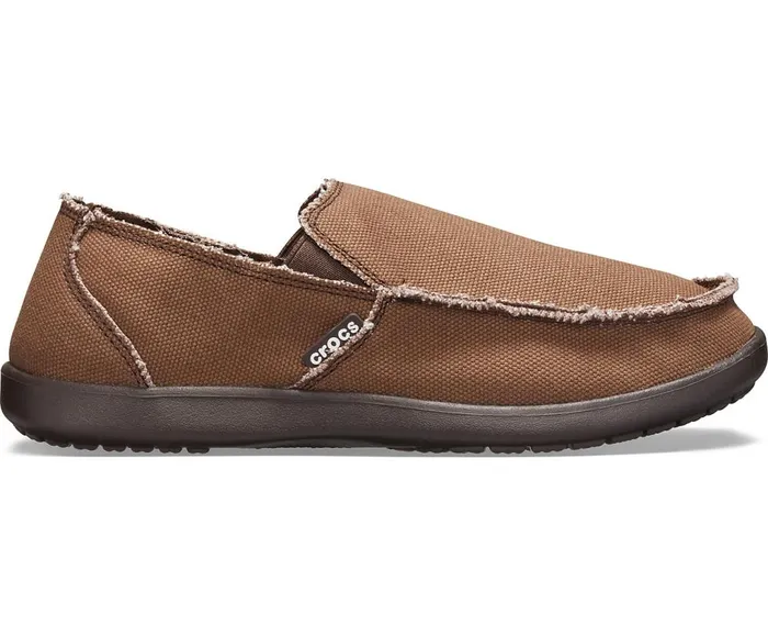 Crocs Santa Cruz SlipOn Espresso Espresso Mens Loafers
