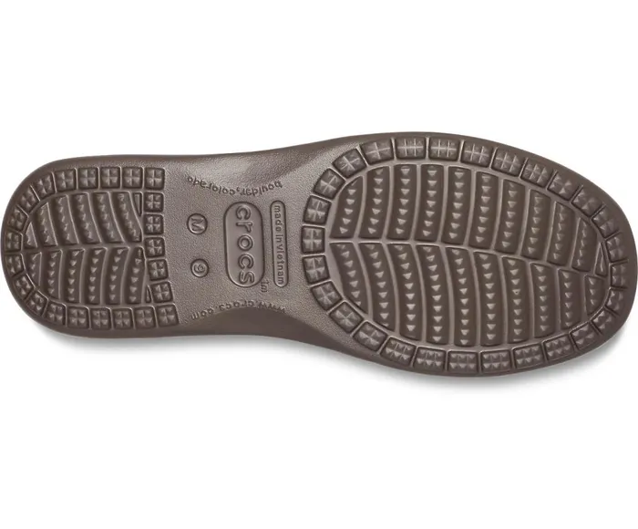 Crocs Santa Cruz SlipOn Espresso Espresso Mens Loafers