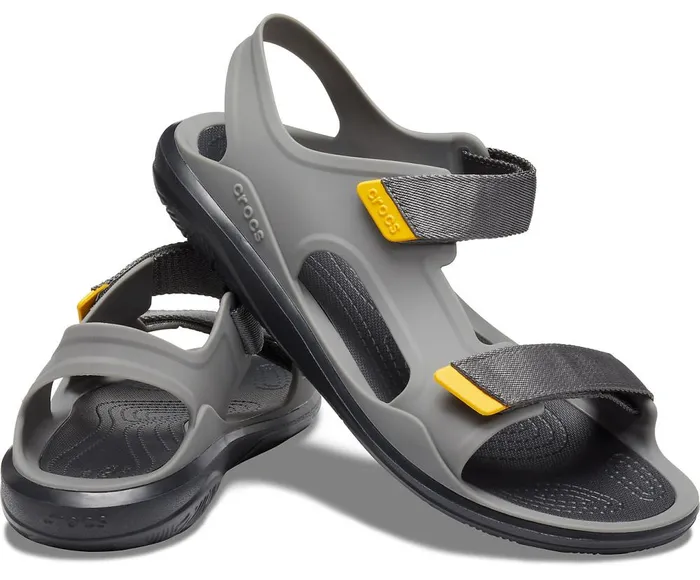 Crocs Swiftwater Expedition Sandal Slate GreyBlack Mens Sandals