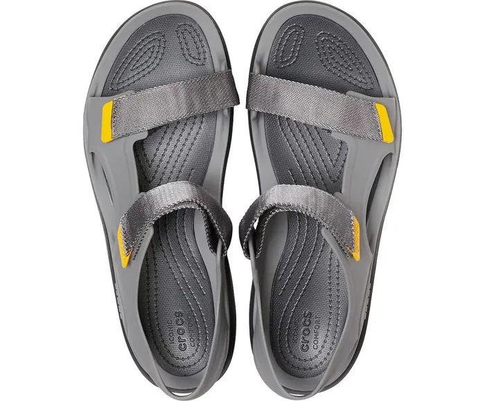 Crocs Swiftwater Expedition Sandal Slate GreyBlack Mens Sandals