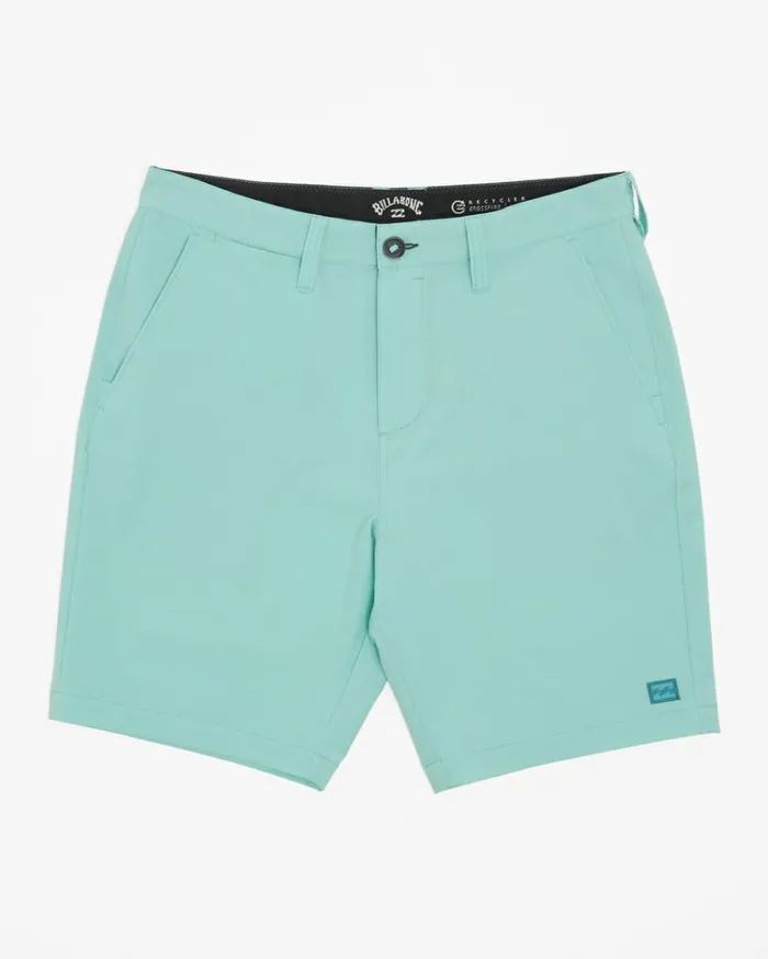 Crossfire Slub Submersible 19034 Shorts Aqua Men Billabong Shorts