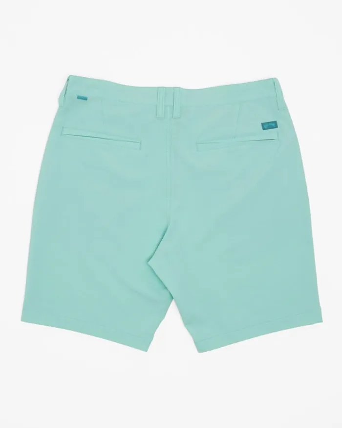 Crossfire Slub Submersible 19034 Shorts Aqua Men Billabong Shorts