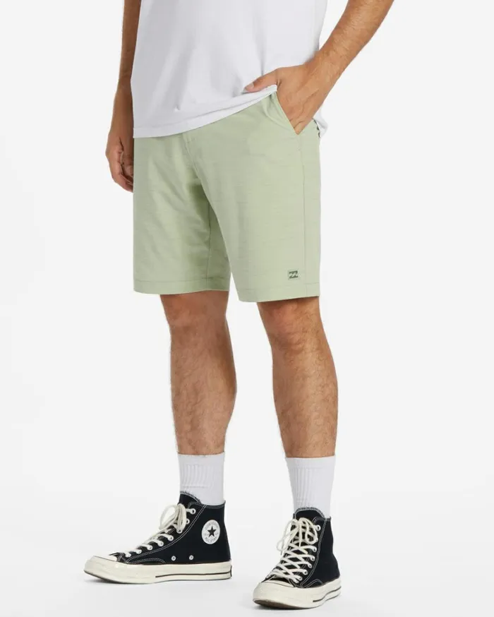 Crossfire Slub Submersible 19034 Shorts Light Sage Men Billabong Shorts