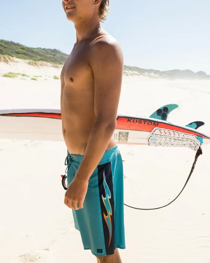 D Bah Airlite Performance 19034 Boardshorts Aqua Men Billabong Performance Boardshorts