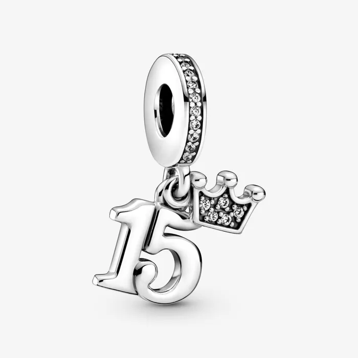 Dangle Charms Women Pandora 15th Birthday Dangle Charm