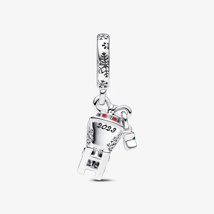 Dangle Charms Women Pandora Christmas Sleigh 2023 Dangle Charm