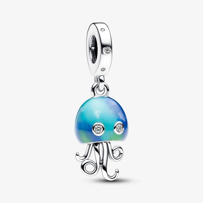 Dangle Charms Women Pandora Colourchanging Jellyfish Dangle Charm