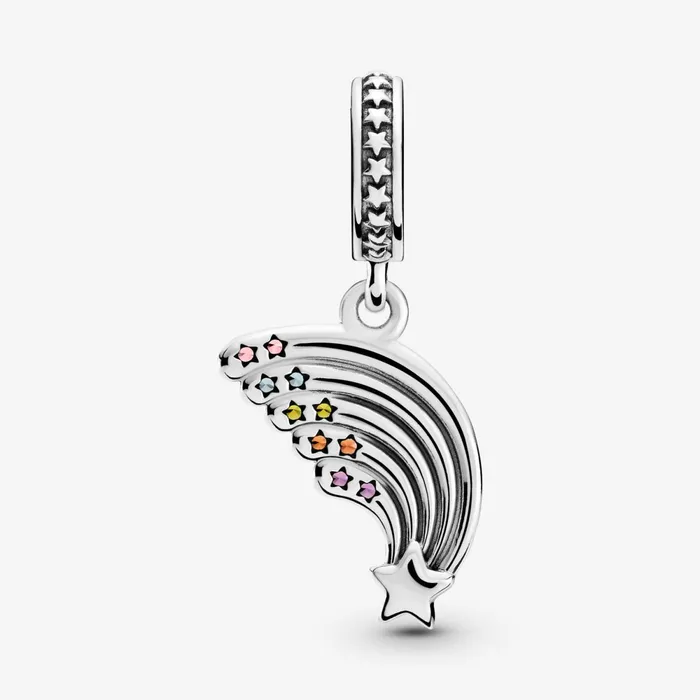 Dangle Charms Women Pandora Colourful Rainbow Dangle Charm