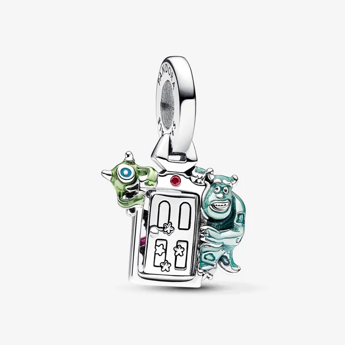 Dangle Charms Women Pandora Disney Pixar Monsters Inc Door Dangle Charm