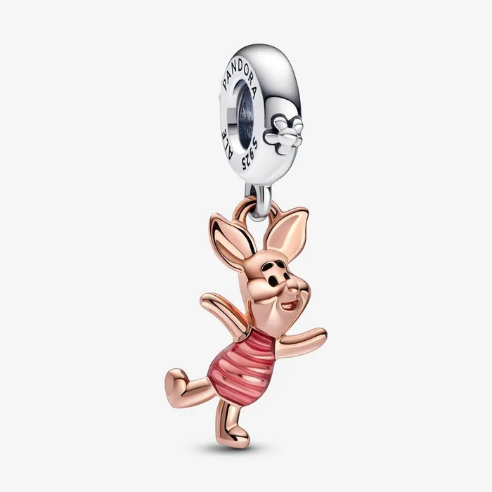 Dangle Charms Women Pandora Disney Winnie The Pooh Piglet Dangle Charm