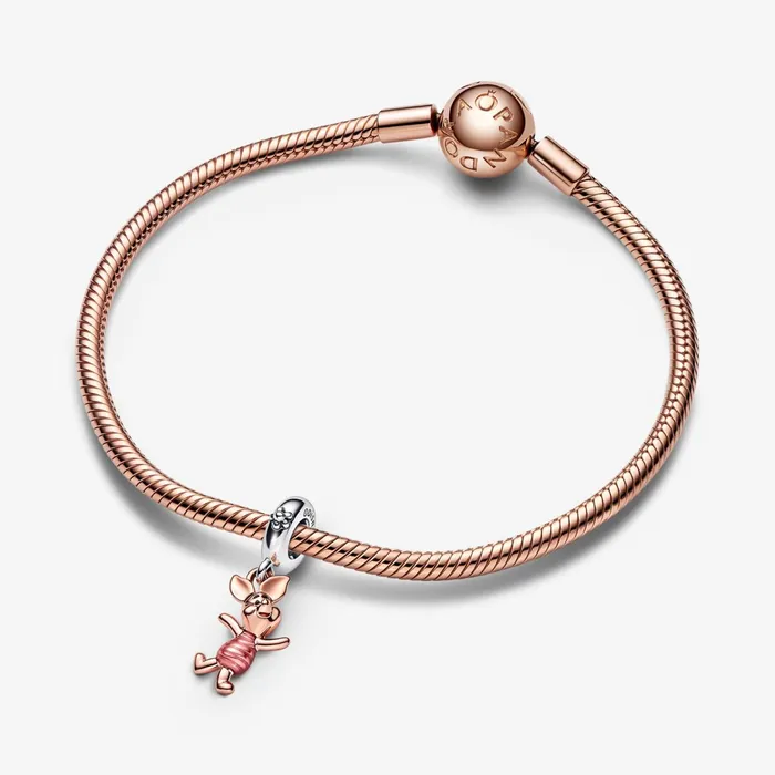 Dangle Charms Women Pandora Disney Winnie The Pooh Piglet Dangle Charm