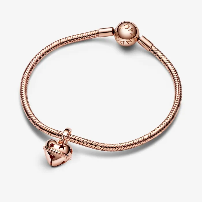 Dangle Charms Women Pandora Festive Bell Dangle Charm
