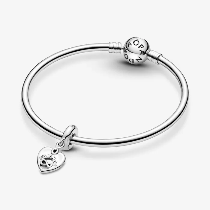 Dangle Charms Women Pandora Friends Forever Heart Dangle Charm