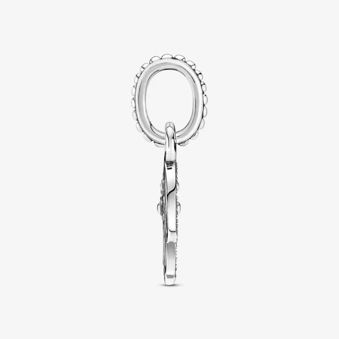 Dangle Charms Women Pandora Protective Hamsa Hand Dangle Charm Sterling Silver