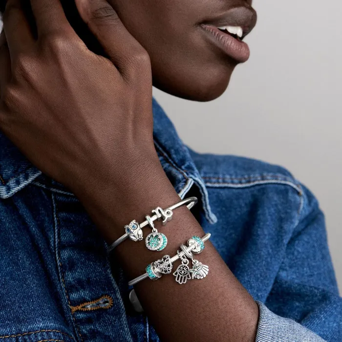 Dangle Charms Women Pandora Starfish and Sea Shell Dangle Charm