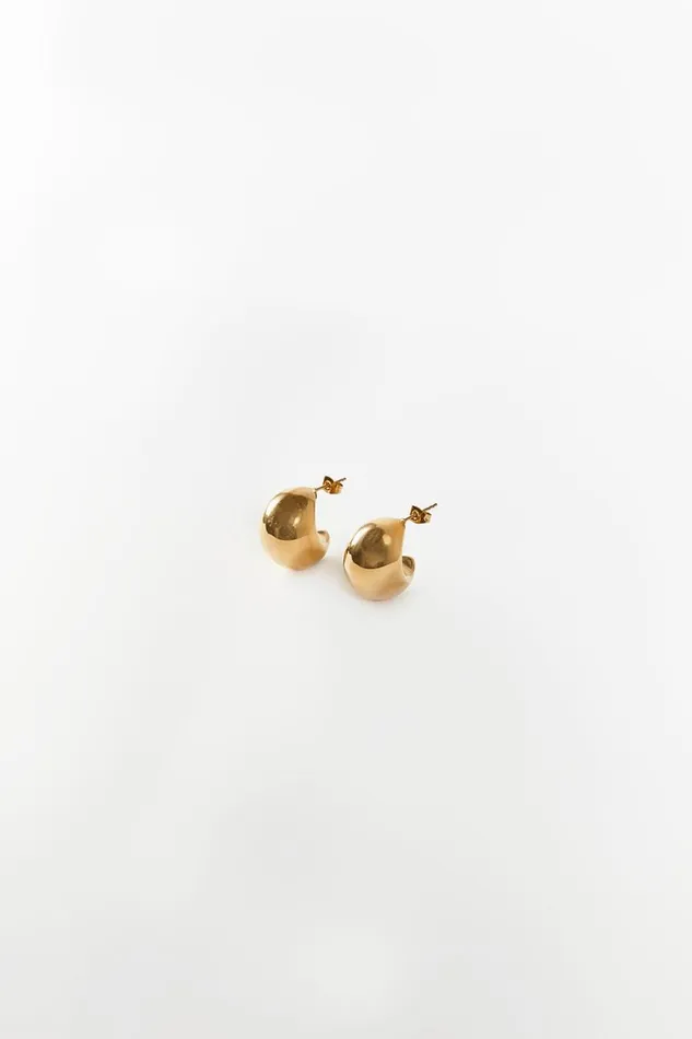 DISSH Jewellery CENDRE BOBBI GOLD HOOPS 8211 Women