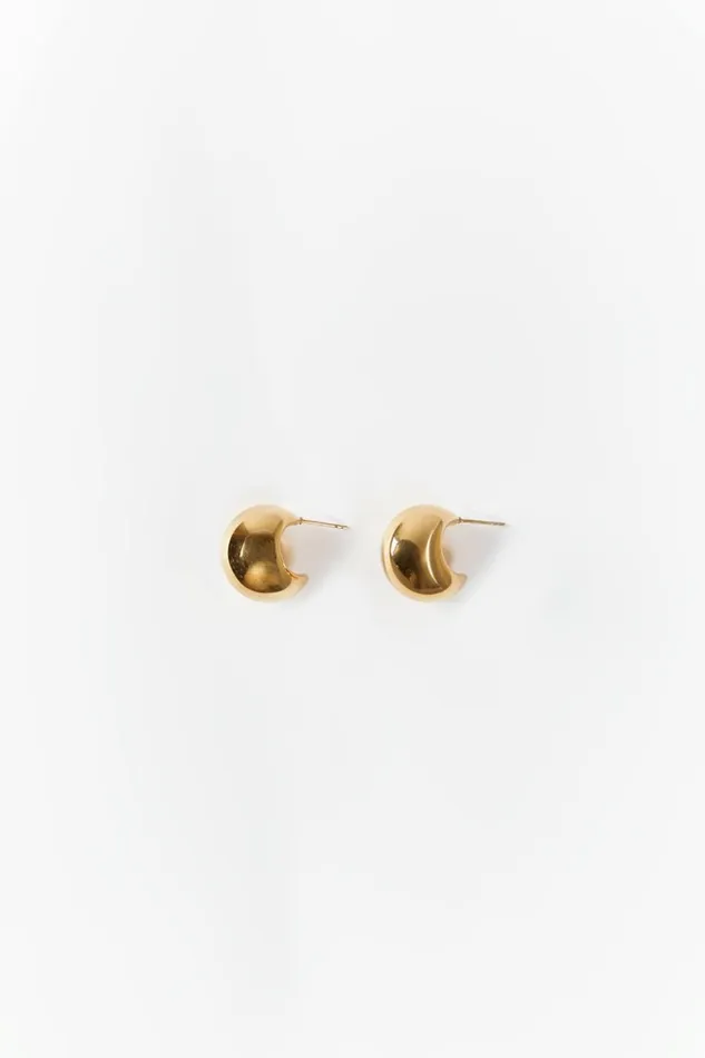 DISSH Jewellery CENDRE BOBBI GOLD HOOPS 8211 Women