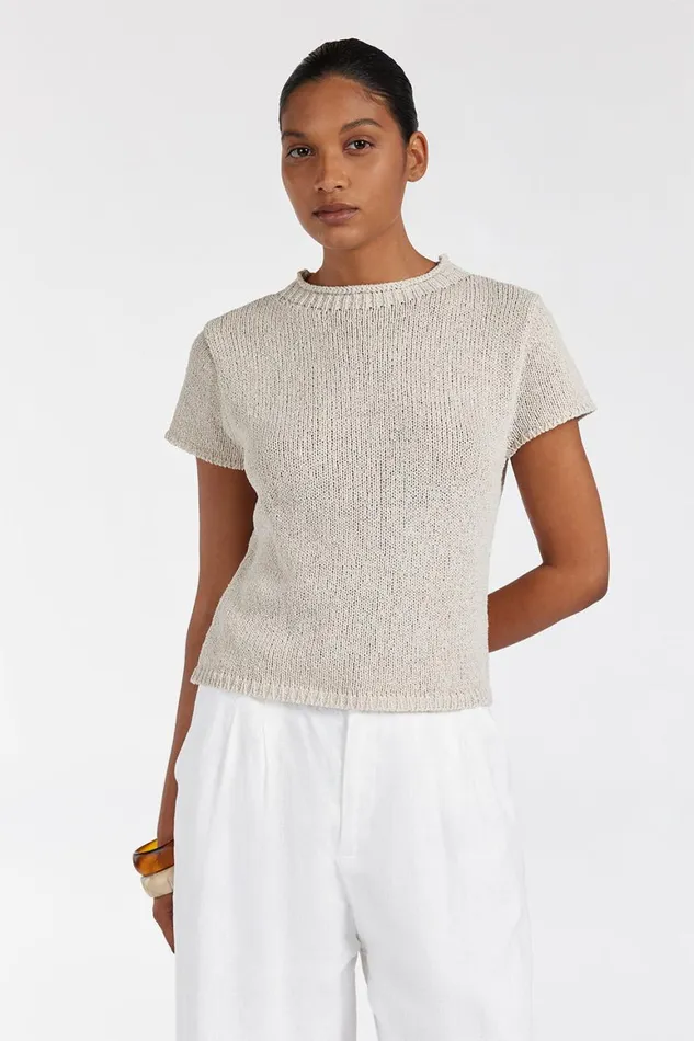 DISSH Knitted LEO CHALK KNIT TOP 8211 Women