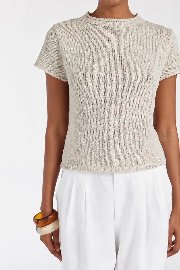 DISSH Knitted LEO CHALK KNIT TOP 8211 Women