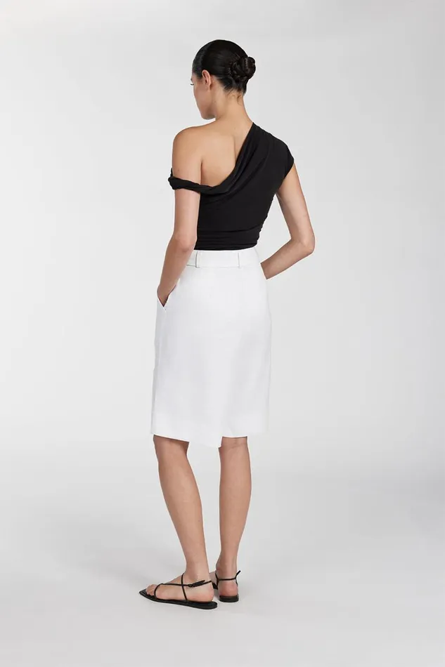 DISSH Knitted RIO WASHED BLACK DRAPED TWIST TOP 8211 Women