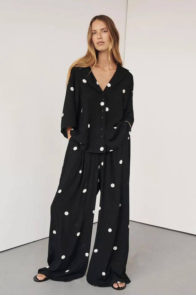 DISSH Pants LAURA SPOT DRAWSTRING PANT 8211 Women
