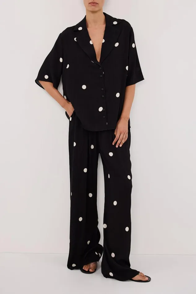 DISSH Pants LAURA SPOT DRAWSTRING PANT 8211 Women