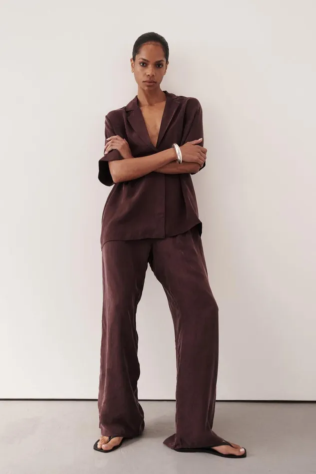 DISSH Pants LIAM CURRANT CUPRO PANT 8211 Women