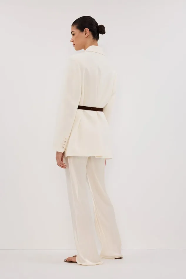 DISSH Pants MYKA CREAM SATIN PANT 8211 Women