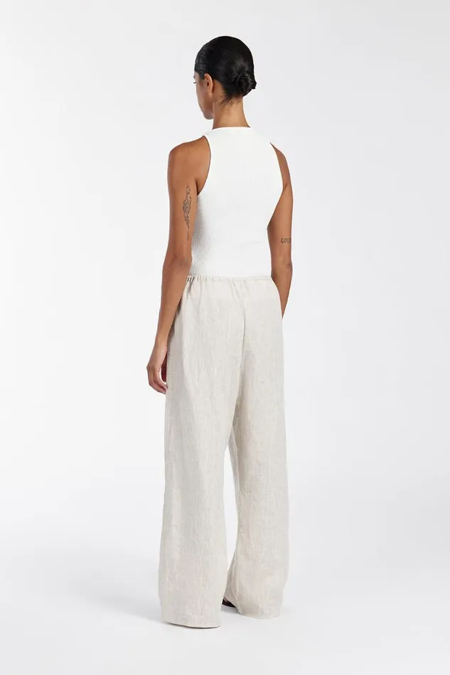 DISSH Pants NALA NATURAL ELASTIC WAIST PANT 8211 Women