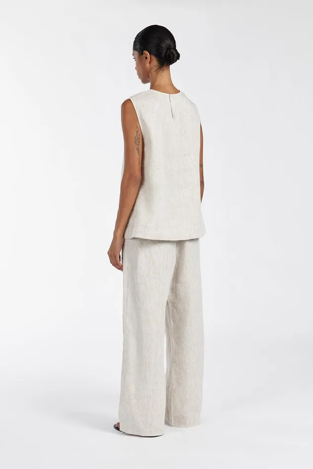 DISSH Pants NALA NATURAL ELASTIC WAIST PANT 8211 Women