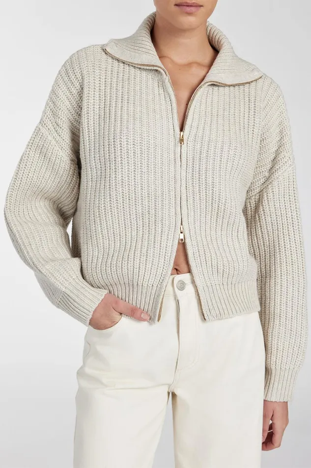 DISSH Sweaters ISSY OAT MARLE WOOL BLEND JUMPER 8211 Women