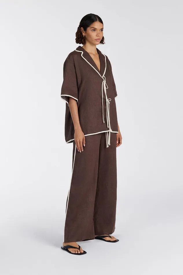 DISSH Tops VON CHOC LINEN SHIRT 8211 Women