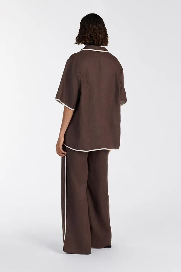 DISSH Tops VON CHOC LINEN SHIRT 8211 Women