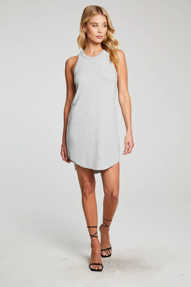 Dresses Linen Rib Racer Shirttail Dress 8211 Chaser Brand Womens