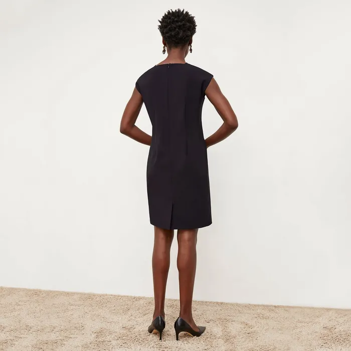 Dresses The Maaza Travel Dress 8211 OrigamiTech Black M M LaFleur Women