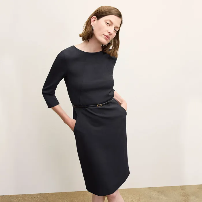 Dresses Women M M LaFleur The Etsuko Dress 8211 Recycled WonderTex Black