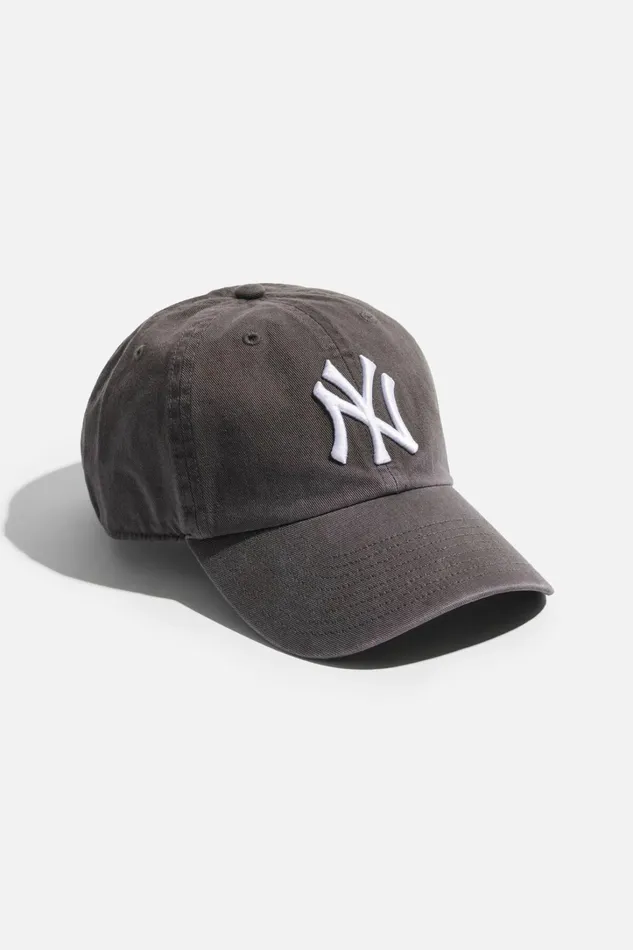 Dynamite Caps and Hats Women New York Clean Up Cap Gray