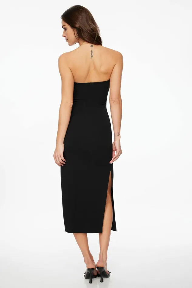 Dynamite Dresses and Jumpsuits Women Matilda Midi Tube Dress Black