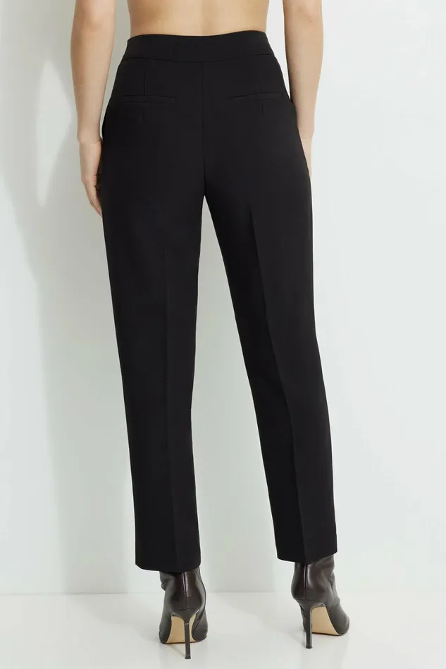 Dynamite Pants Women Emily Tailored Slim Ankle Pants Black