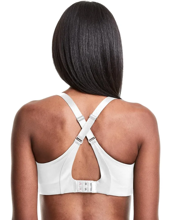 Everday Sports Bra C Logo White Women Champion Sports Bras and Bralettes