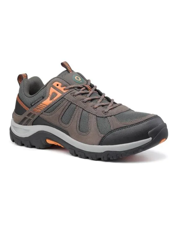 Expedition WP Khaki Black Mens Hotter Lace Up Shoes