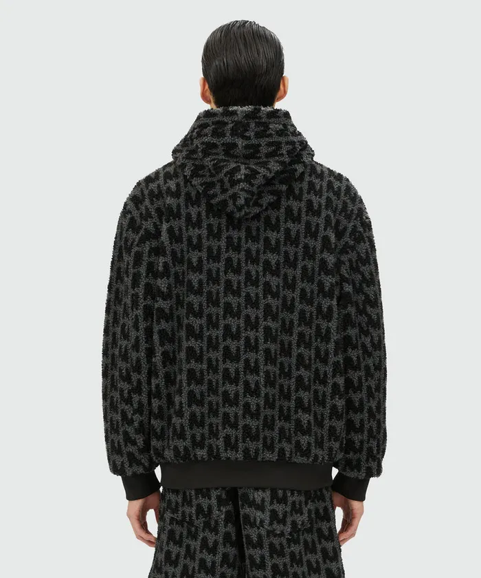FauxFur Jacquard 034Themwave034 Jacket Men MSGM Jackets Coats And Blazers
