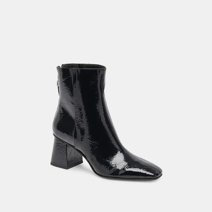 Fifi H2O Booties Midnight Crinkle Patent Women Dolce Vita Boots and Booties